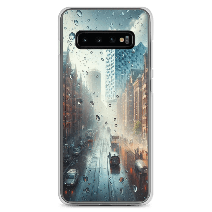 Urban Rain Samsung® Clear Case | AI Design product image (7)