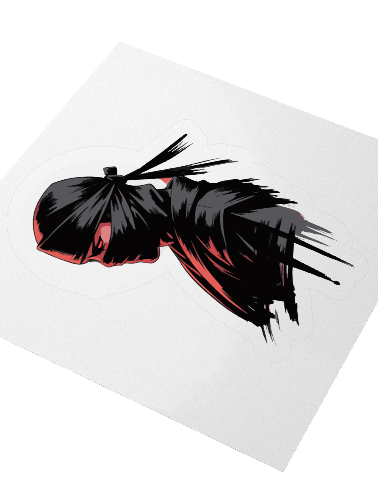 Ninja Profile Kiss Cut Stickers product image (3)