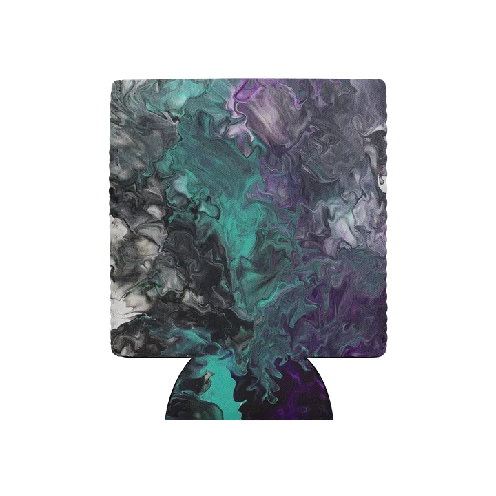 Acrylic Pour Printed Can Cooler - Original FCCA Design product image (1)