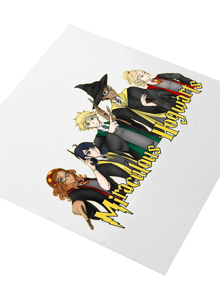 Miraculous Hogwarts Stickers! product image (2)