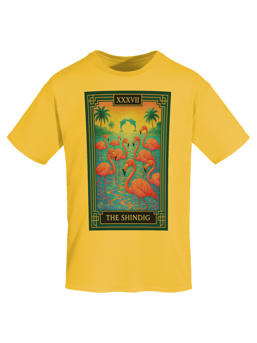 The Shindig Flamingos Tarot Card Tee product image (3)