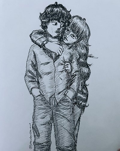Remember girls, if he really loves you he’ll draw you guys as gay cowboys 🤭

#art #artist #artwork #drawing #love #photograph...