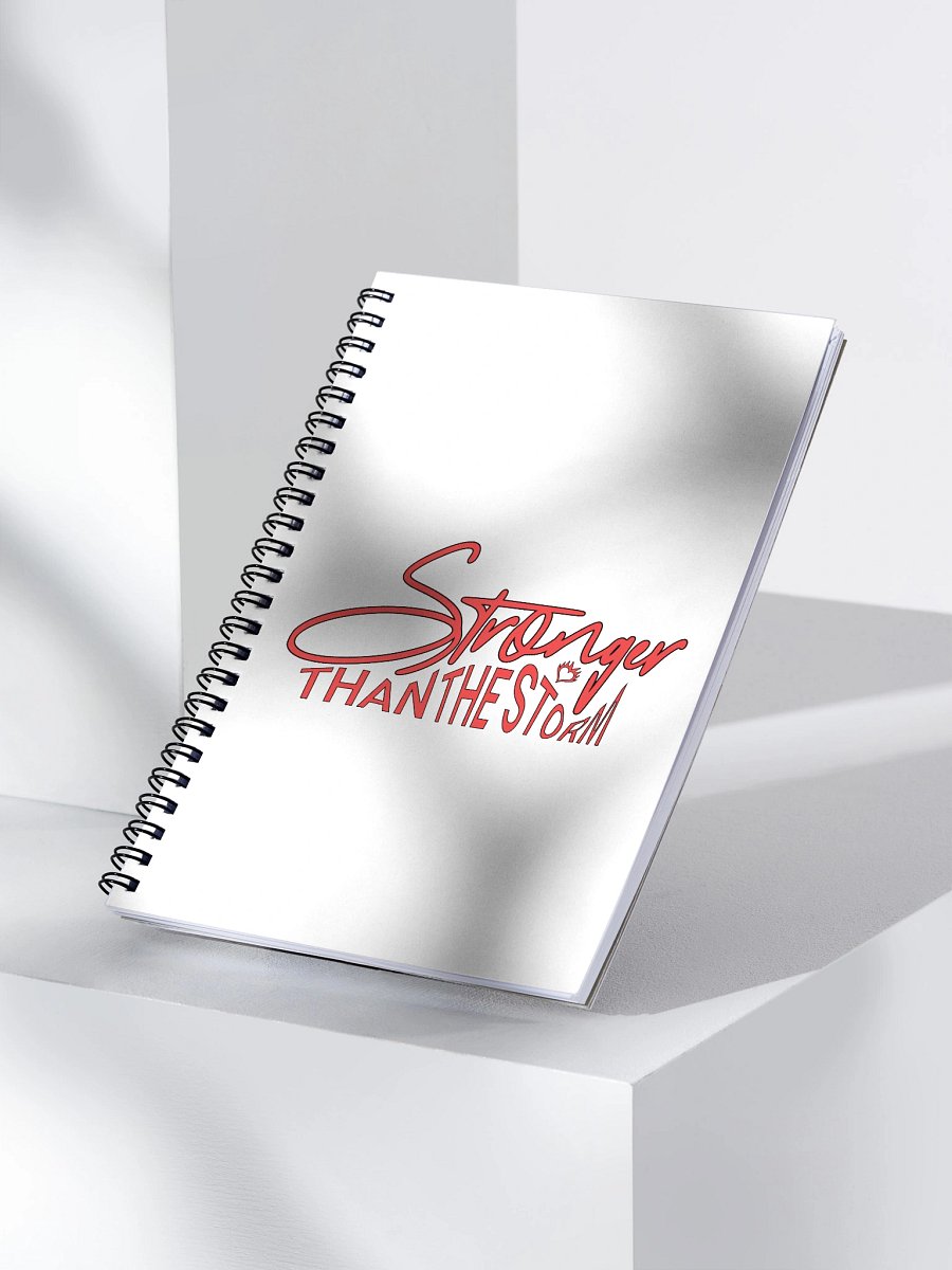 Stronger Than The Storm Spiral Notebook product image (3)