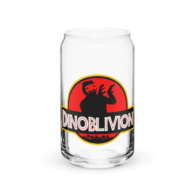 Dinoblivion Glass Can