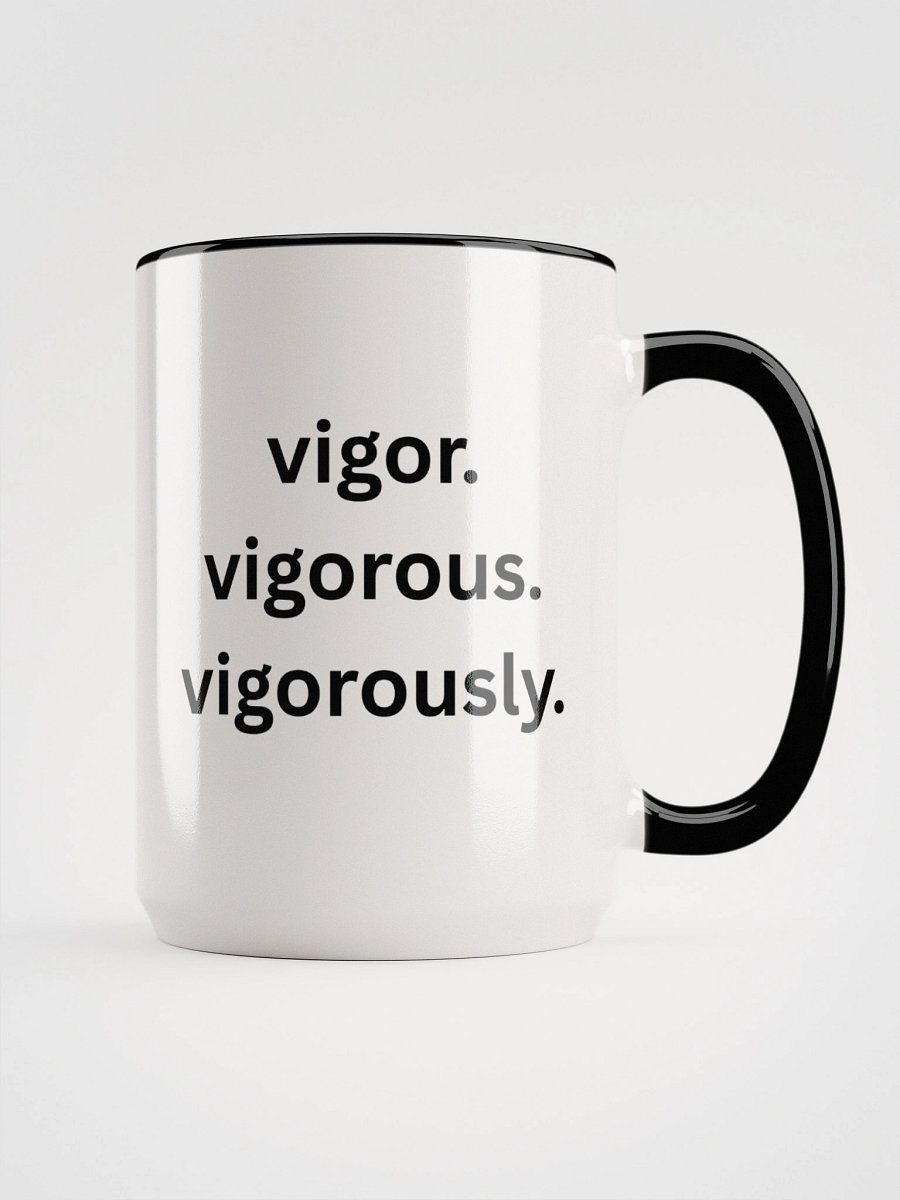 15 ounce 2P's Rollin' Hawaii Island Logo with "vigor. vigorous. vigorously" text product image (1)