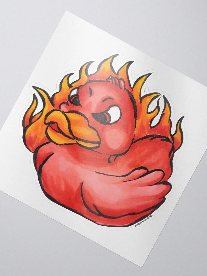 Angry Ducky Sticker product image (2)