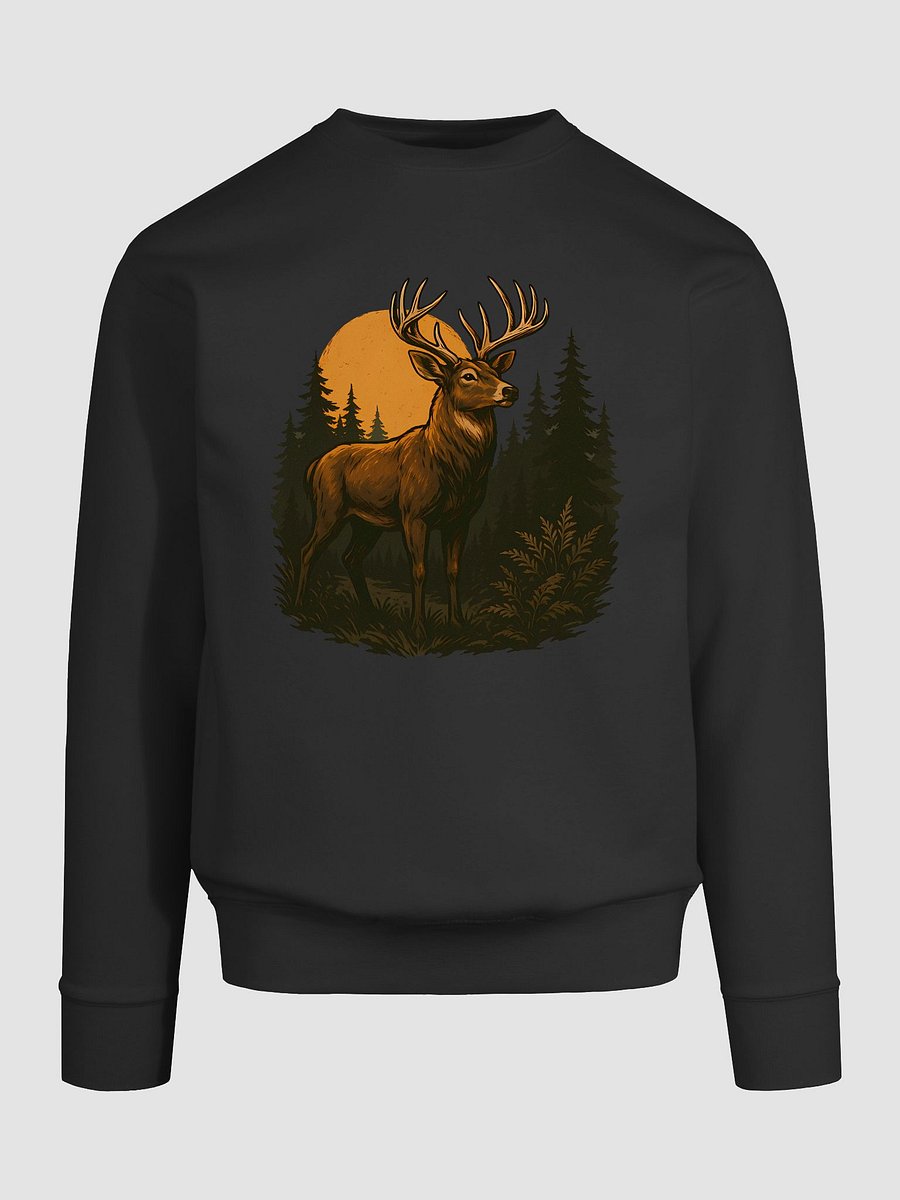 Rugged Deer Hunting Sweatshirt – Bold Antler Art for Outdoorsmen product image (9)