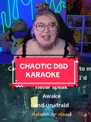 What’s the best way to play DBD? Playing while having chaotic karaoke 😂😂 much love to #MCR 😬🥰 #deadbydaylight #dbdtok #dbdtiktok #dbdclips #dbdvideos #girlgamers #dbd #karaoke #MychemicalRomance 