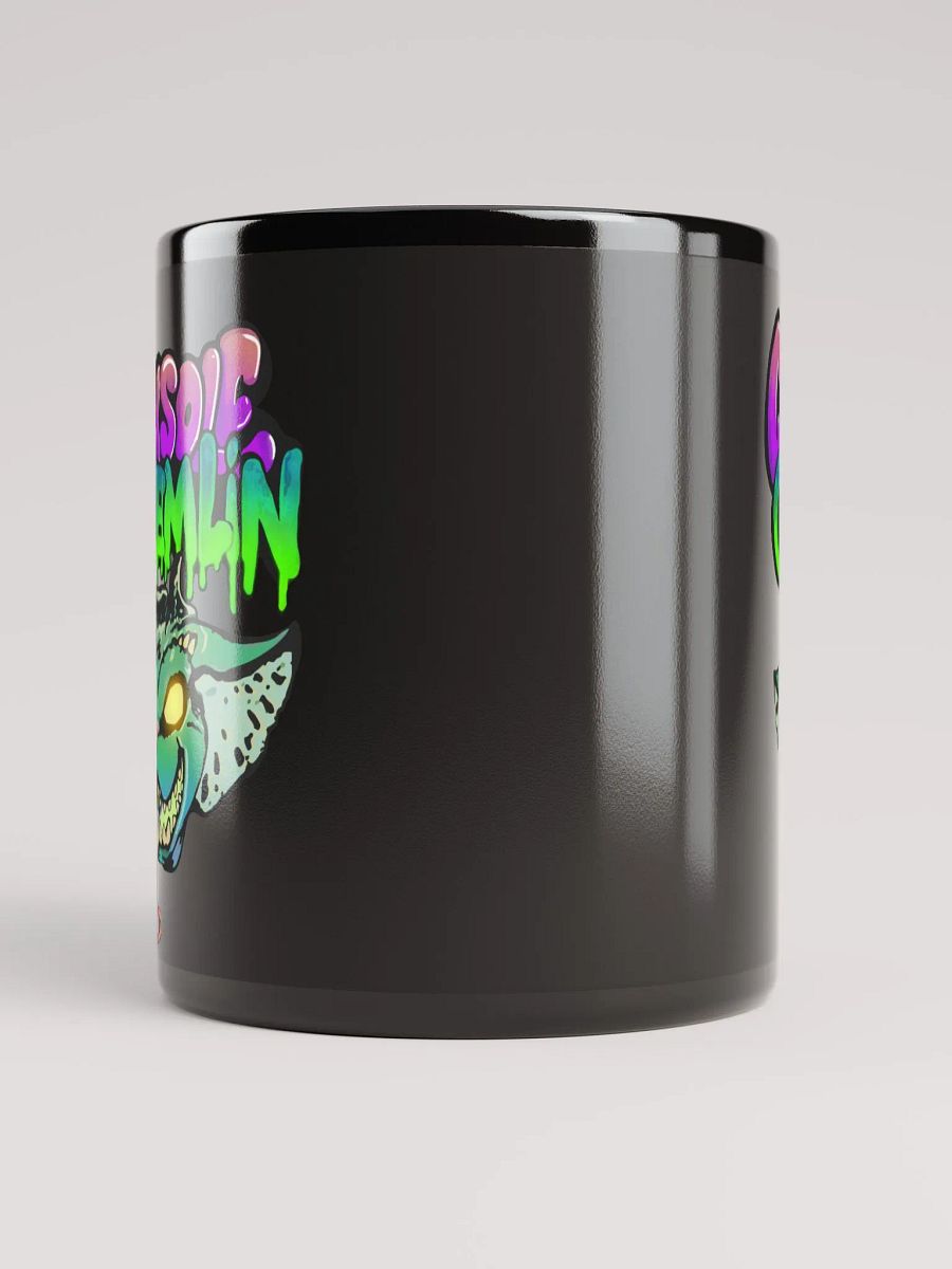 Console Gremlin Black Glossy Mug product image (5)