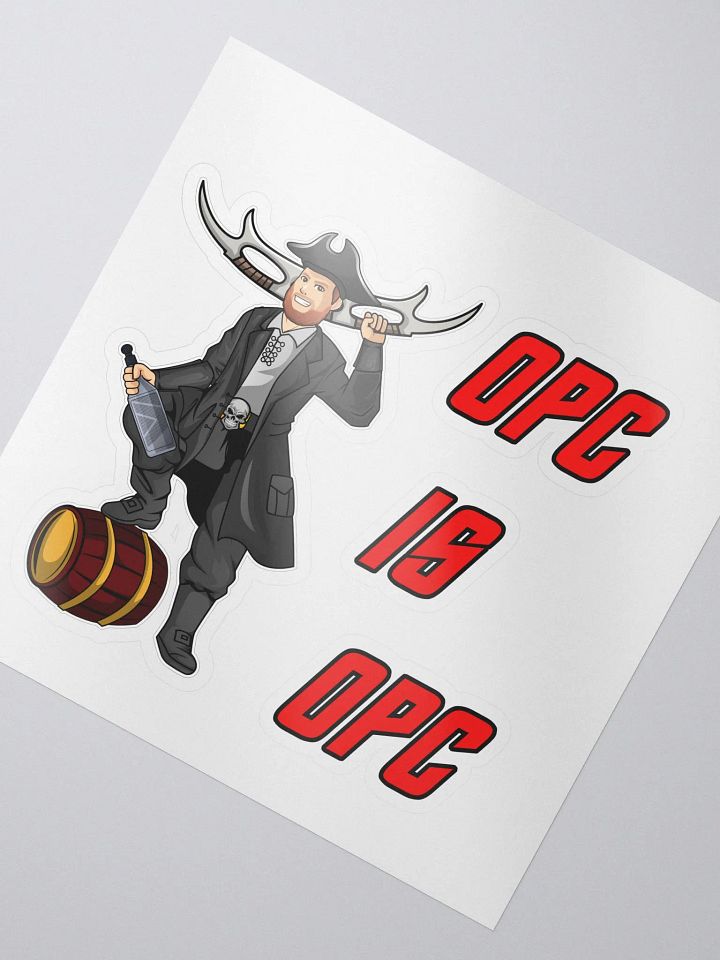 Stickers - OPC is OPC product image (2)
