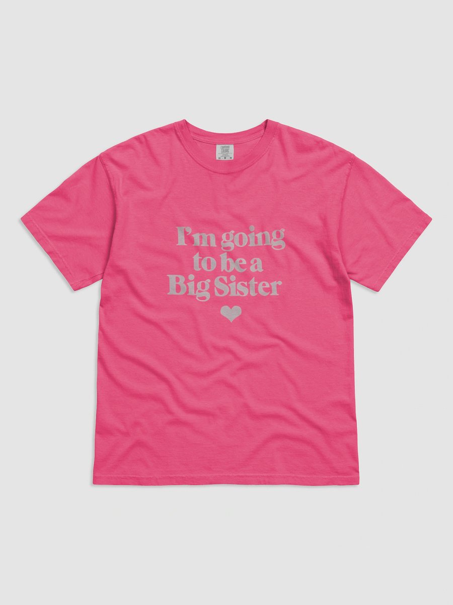 Big Sister Announcement T-shirt product image (1)