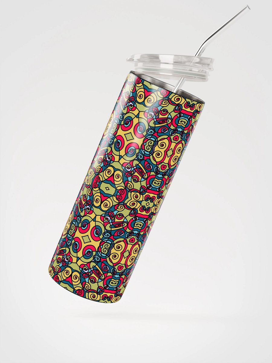 Modern Circus Town – Stainless Steel Tumbler product image (2)