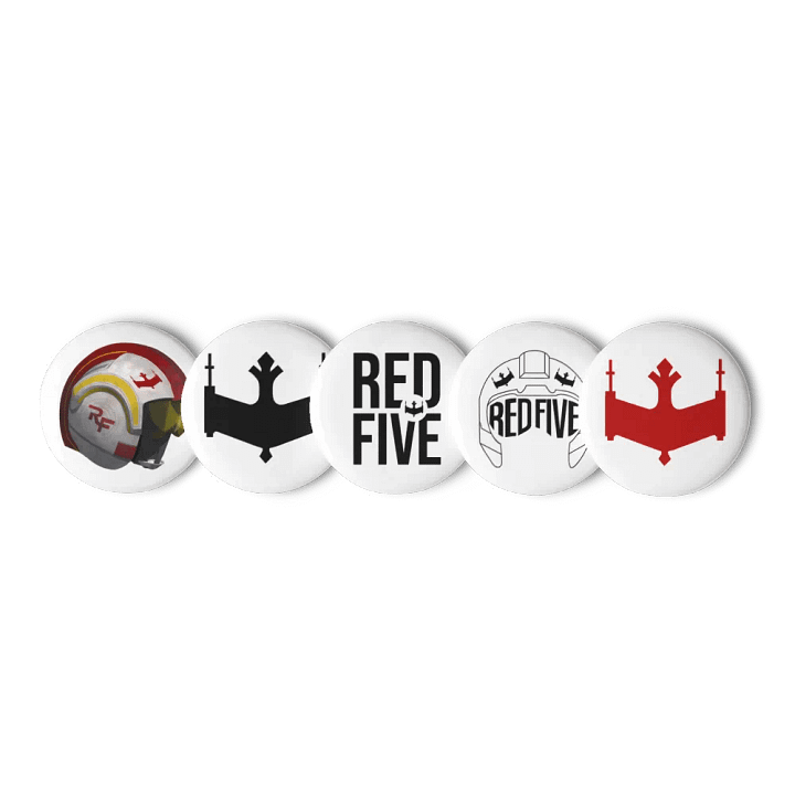 Red Five Logo Pins product image (1)