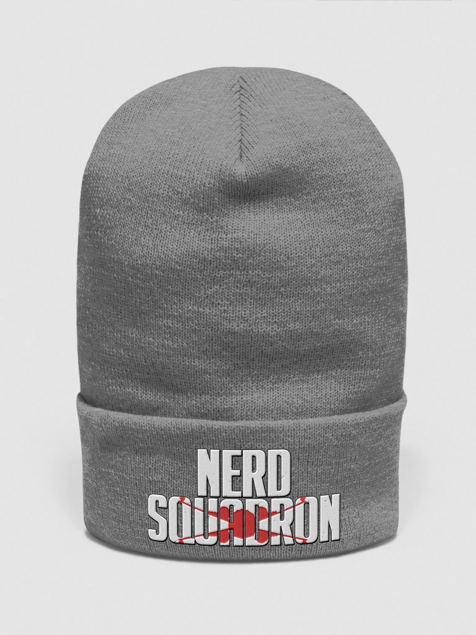 Nerd Squadron Cuffed Beanie product image (4)