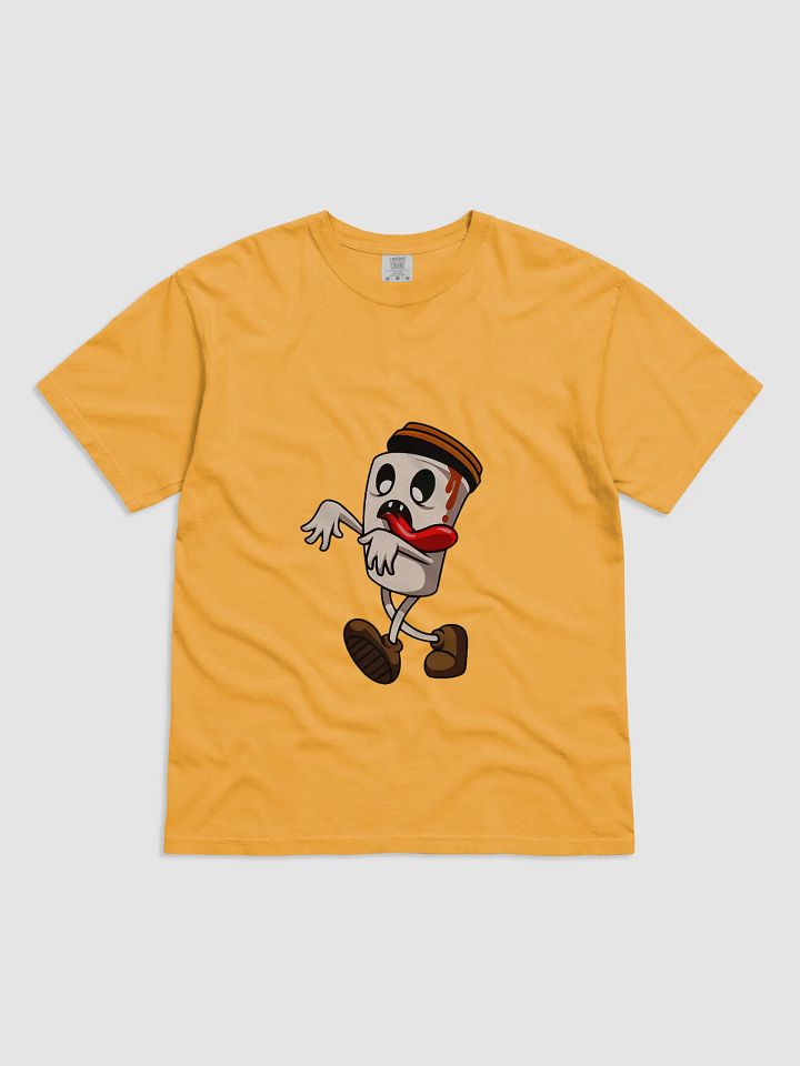 Surprised Coffee Cup Cartoon T-Shirt product image (2)