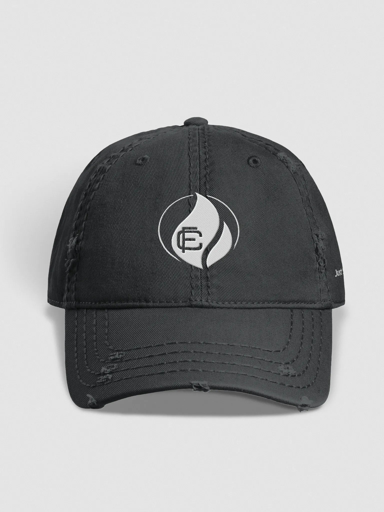 Colitaly Distressed Dad Hat (White Logo) product image (1)