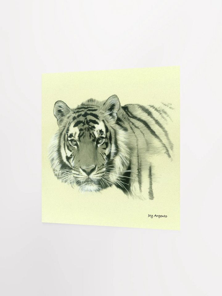 Tiger on Yellow Print product image (4)