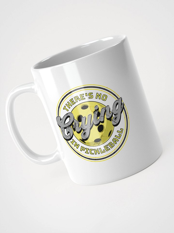 Theres No Crying In Pickleball Distressed Passion Mug product image (2)
