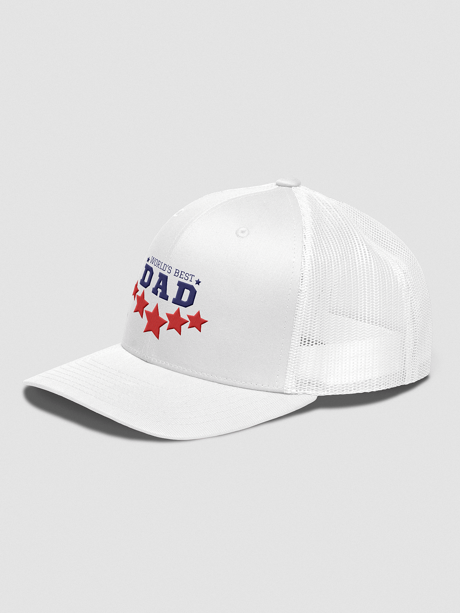World's Best Dad Trucker Cap - Navy Lettering product image (5)