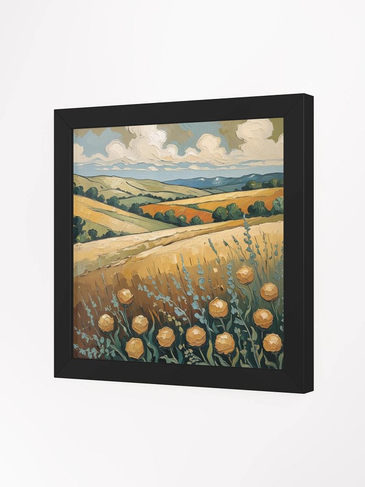 Impressionist Fields Framed Poster product image (8)
