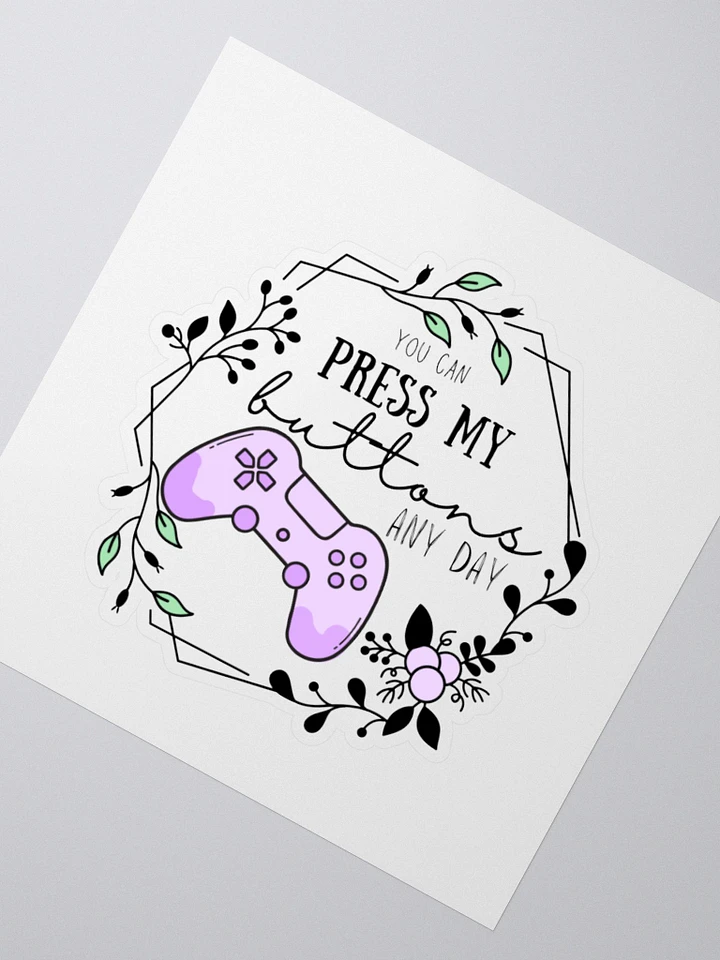 Press My Buttons Sticker product image (2)