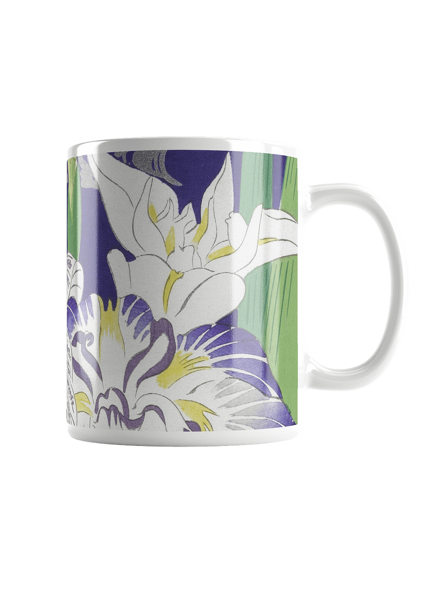 Japanese Iris. 11oz. Ceramic Mug product image (1)