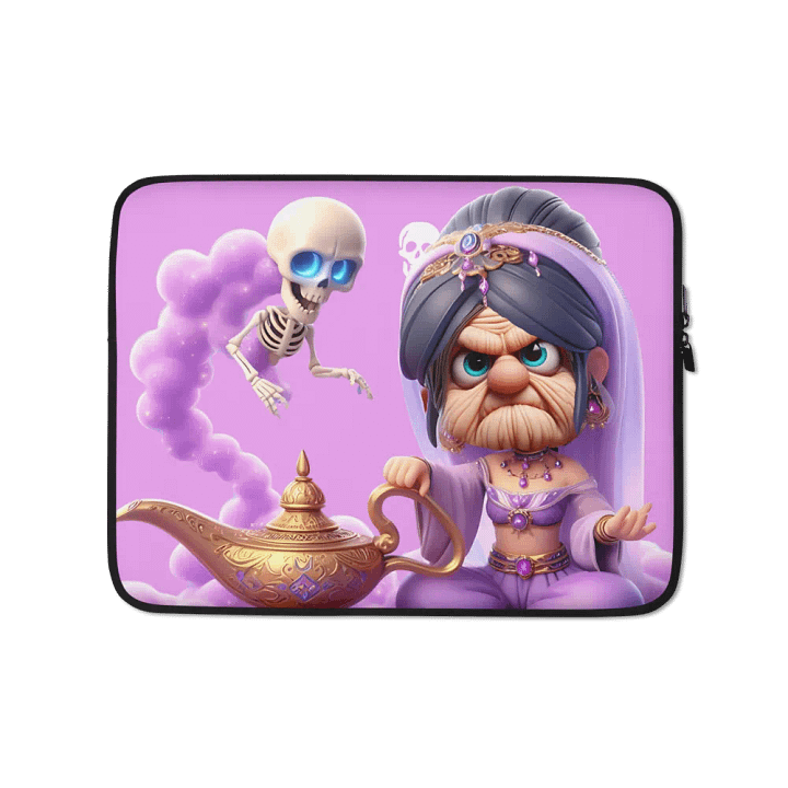 Dreamy & The Lamp Laptop Sleeve product image (1)