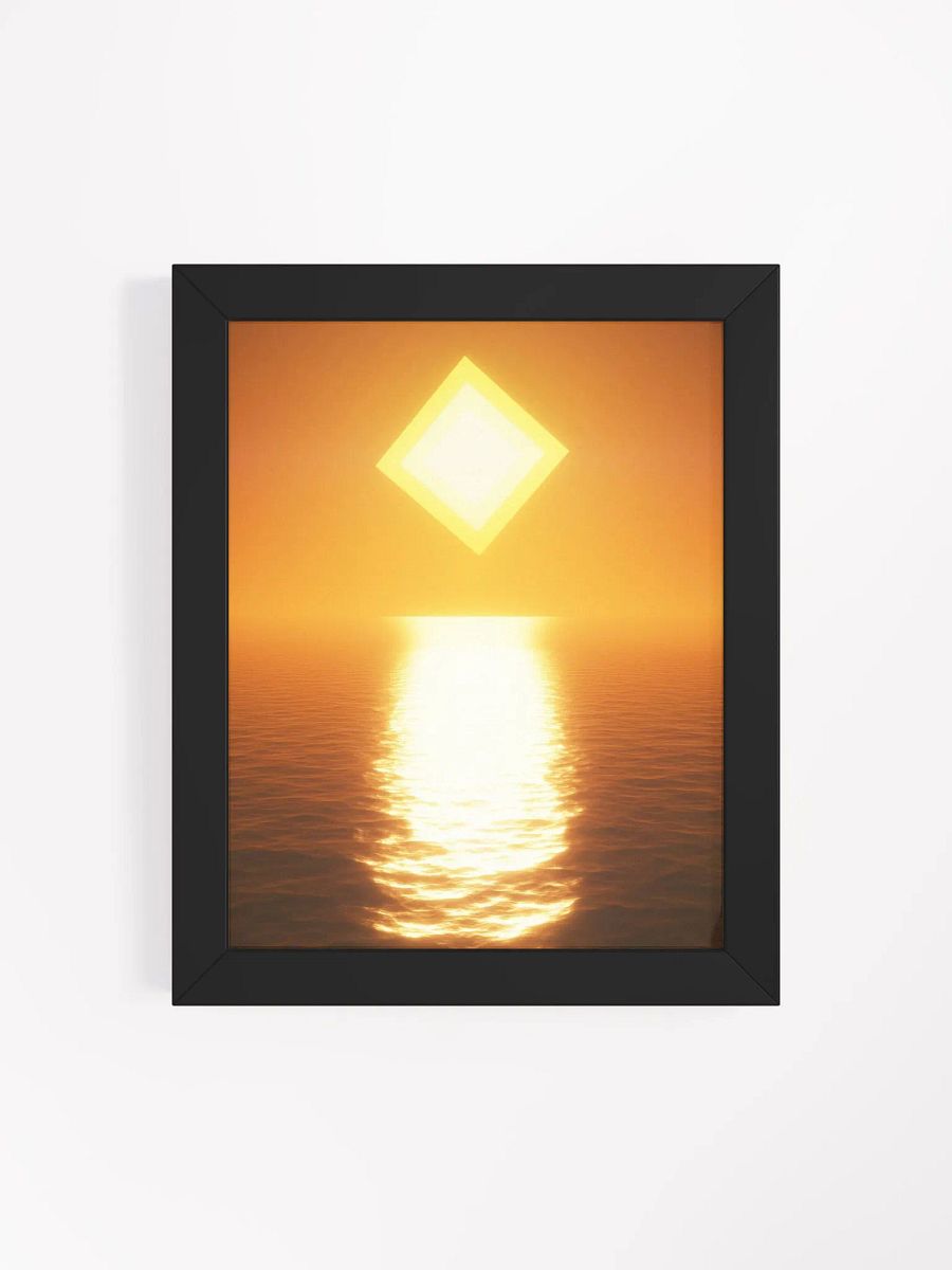 Framed Ocean Matte Poster product image (4)