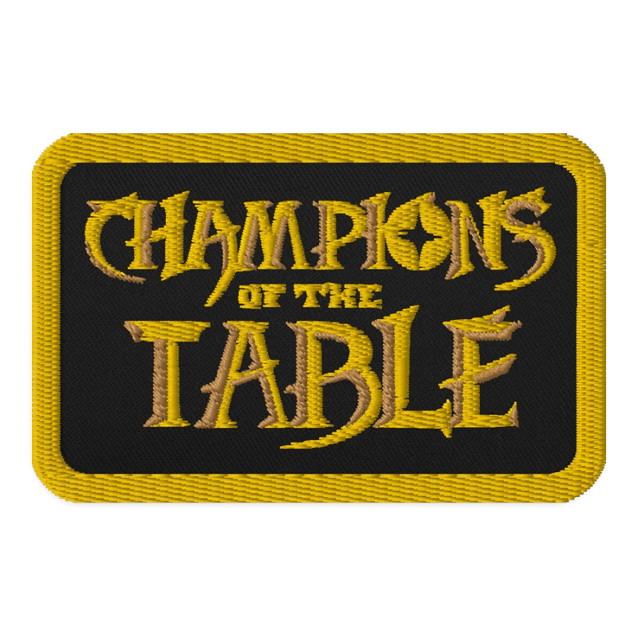 Champions of The Table Patch product image (1)