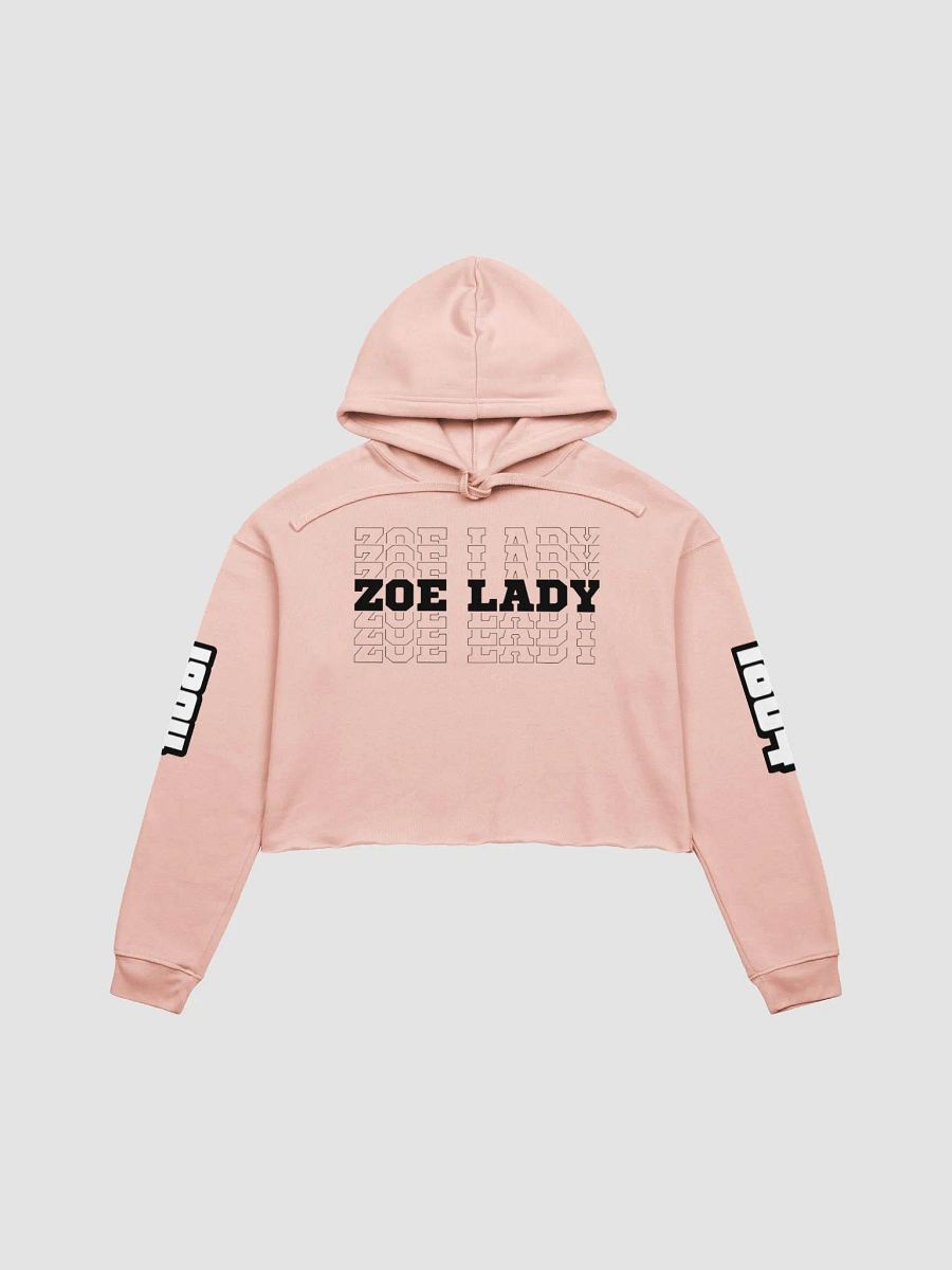 ZOE LADY CROP TOP HOODIE product image (1)