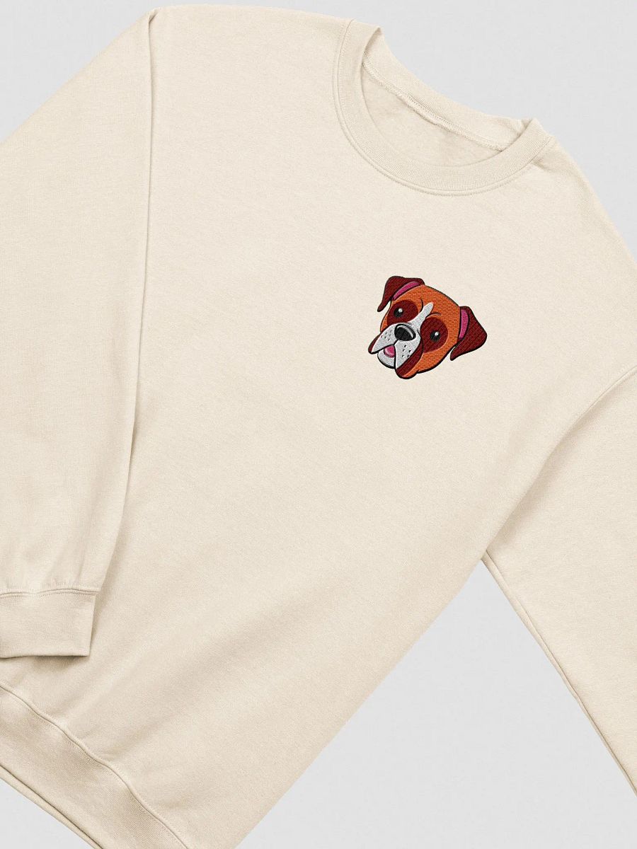 Boxer Dog Illustration Crewneck Sweatshirt product image (3)