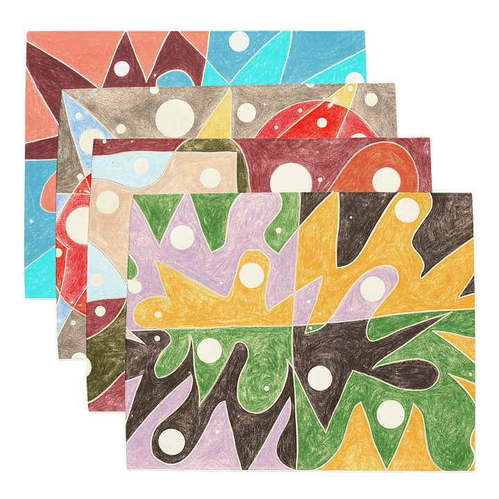 Cartoon Collection #2 Placemats product image (1)