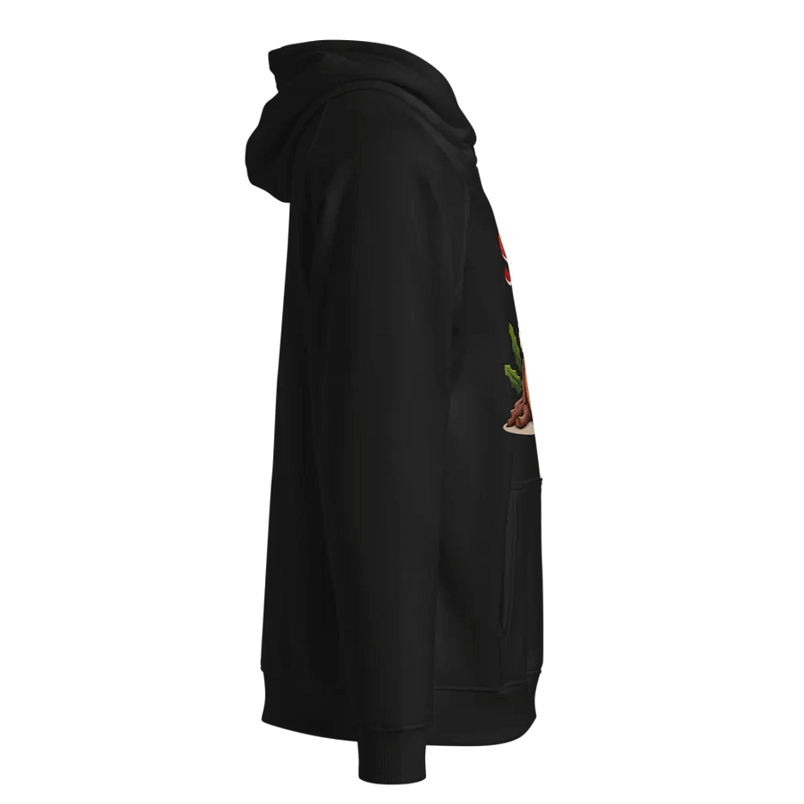 Grumpy Yule Log Eco Hoodie product image (8)