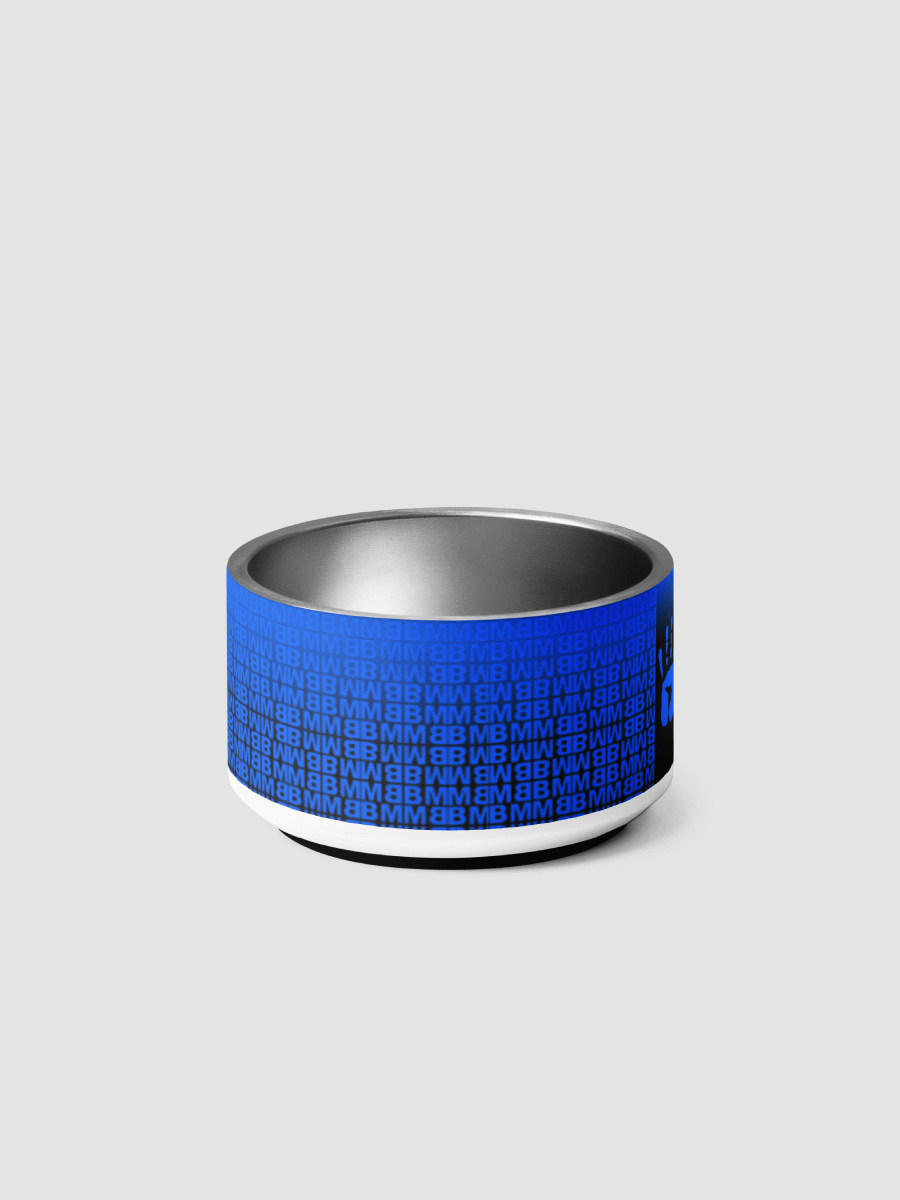 Blue Man Fans Hand & BMMB Loop Print Pet Bowl product image (5)