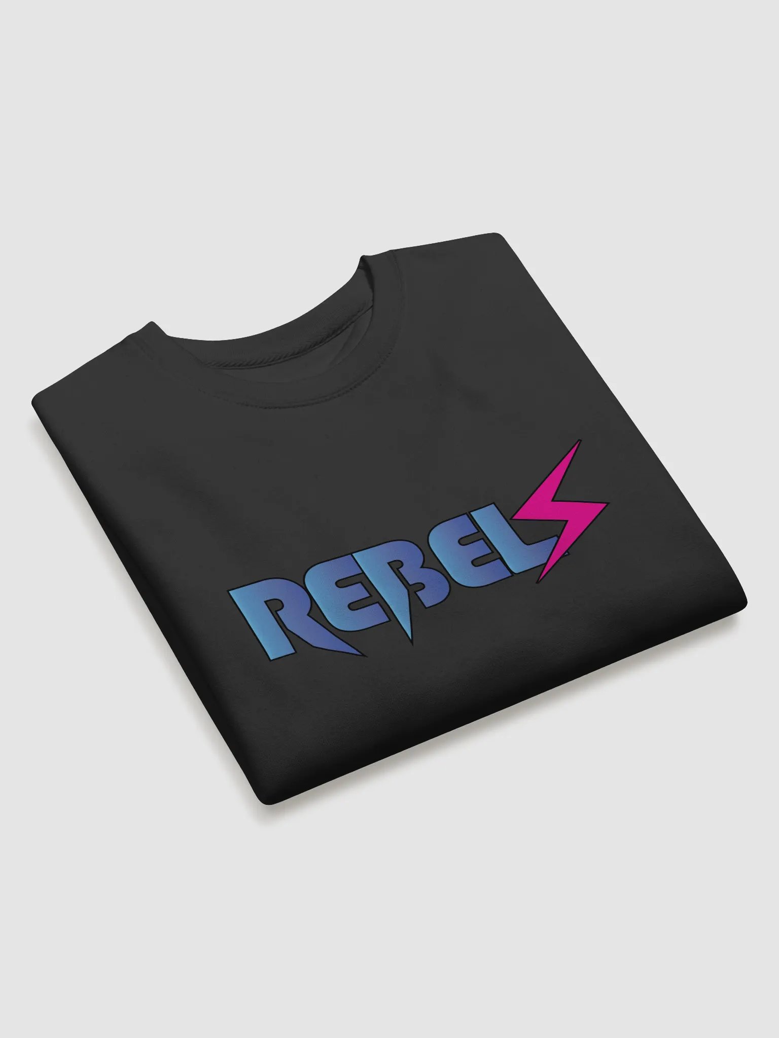 Rebels Sweater Black w/ | Blue/Pink product image (3)
