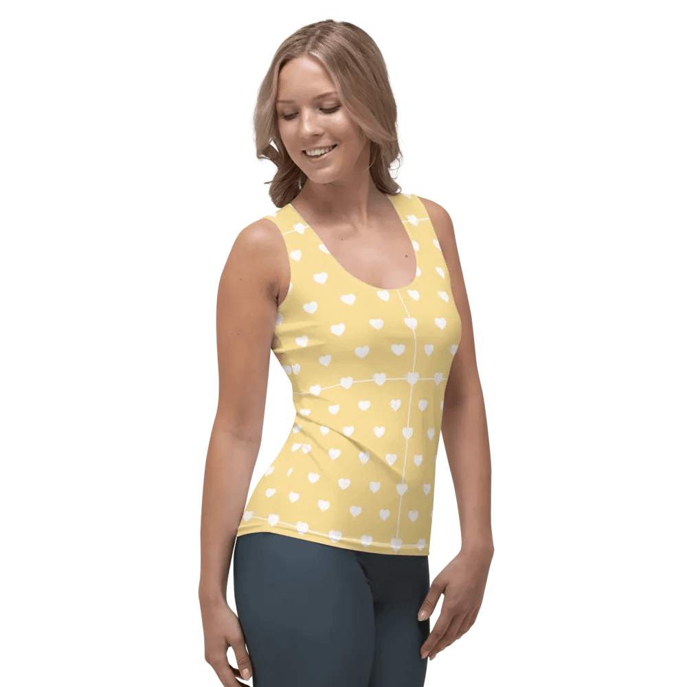Pastel Heart Seamless Pattern Women's Tank Top - V1 product image (4)