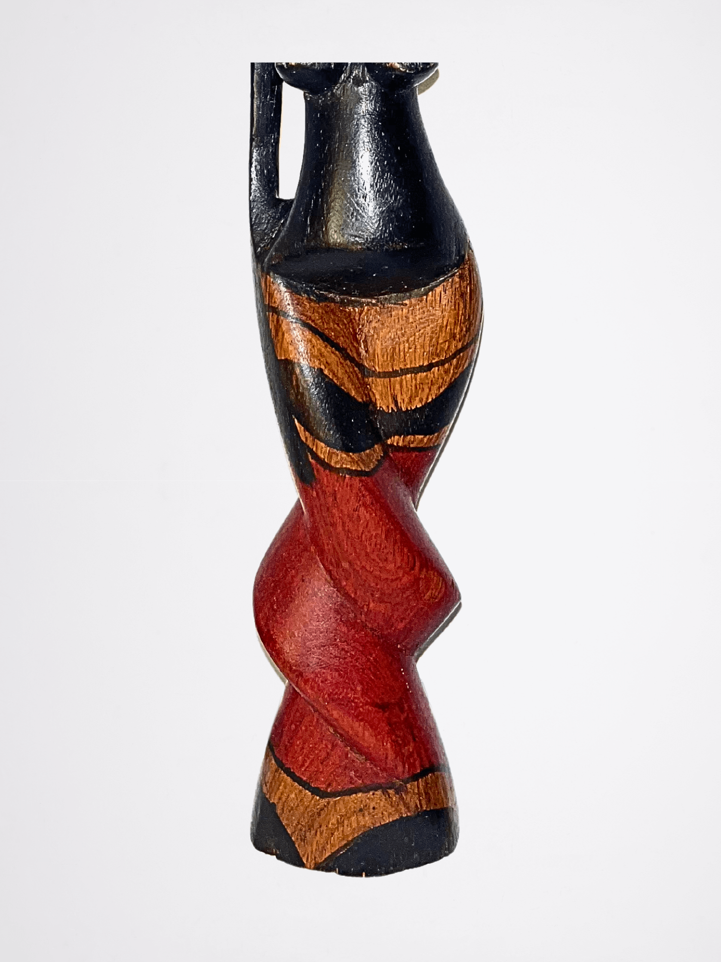 Handcarved Wooden African Woman Sculpture product image (5)