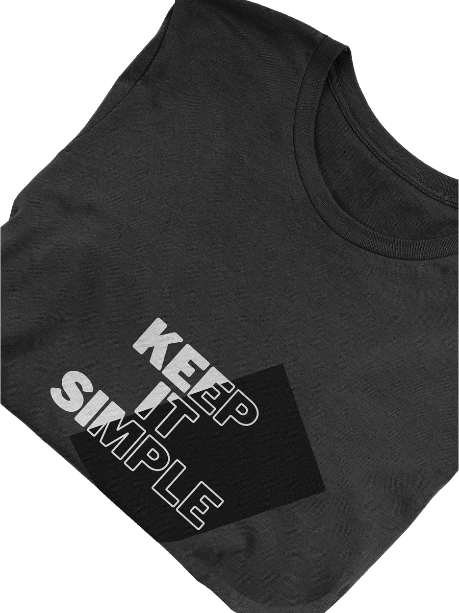 Keep It Simple Iconic T-Shirt product image (5)