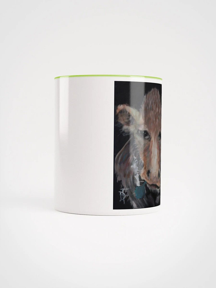 Acrylic on Canvas Reproduction Pipe Smoking Cow Mug product image (5)