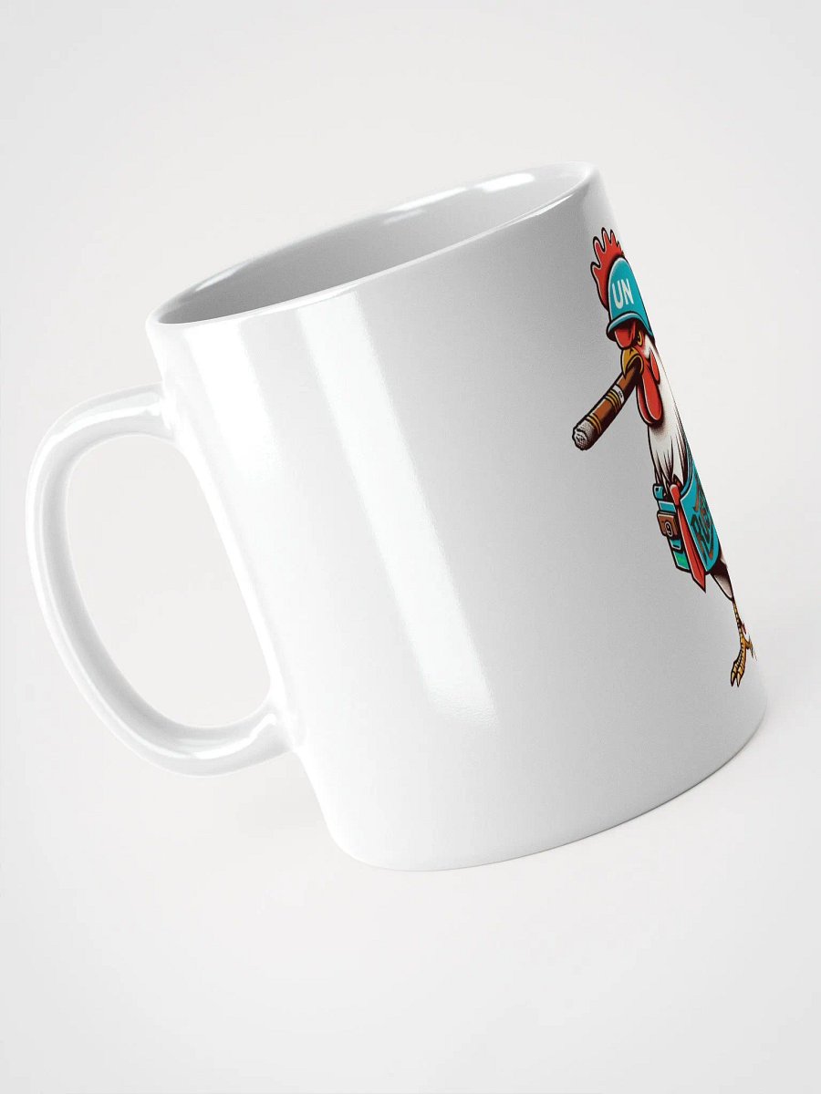 White Rusty Rooster Coffee Mug! product image (4)