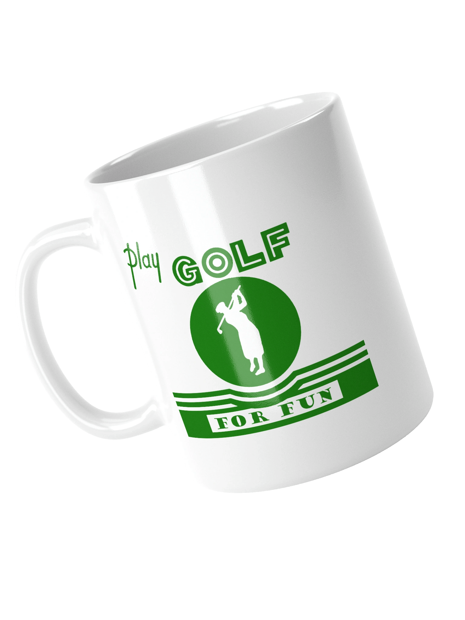 'Golf for Fun' White Mug product image (4)