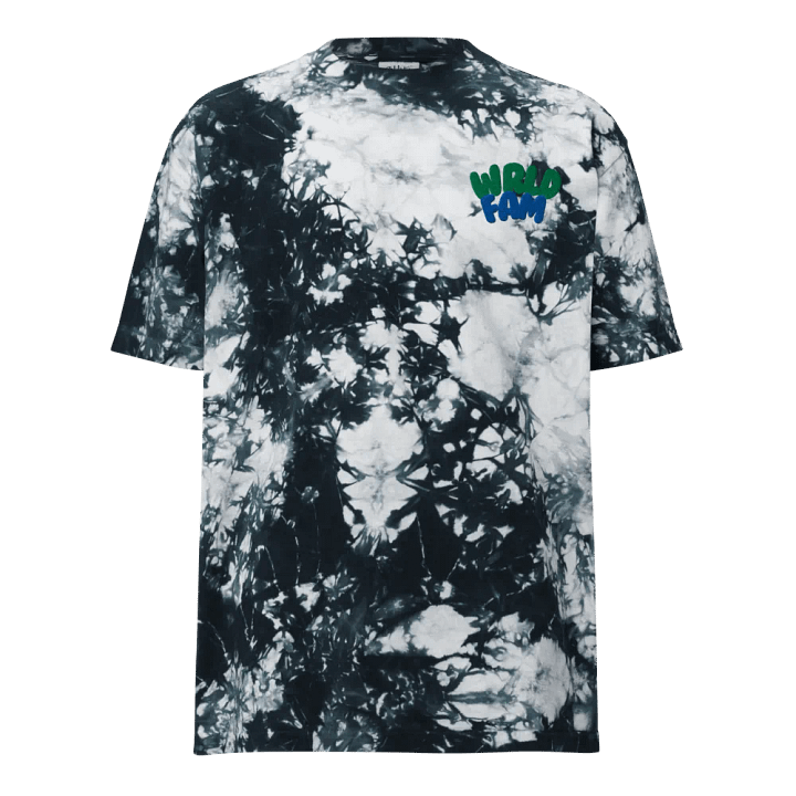 WRLD FAM Tie-Dye Streetwear Tee product image (3)
