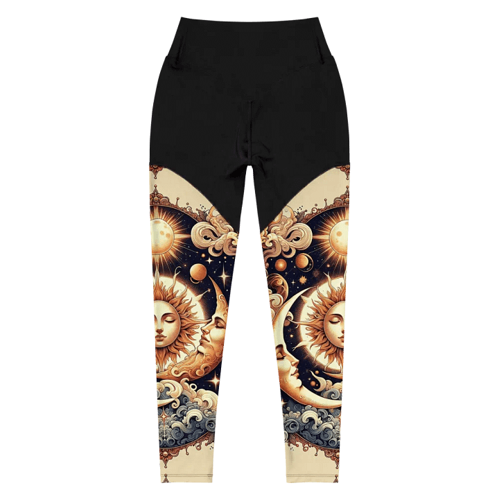 All-Over Print Sports Leggings product image (2)