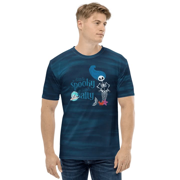 Spooky Salty Mermaid All-Over T-Shirt product image (1)