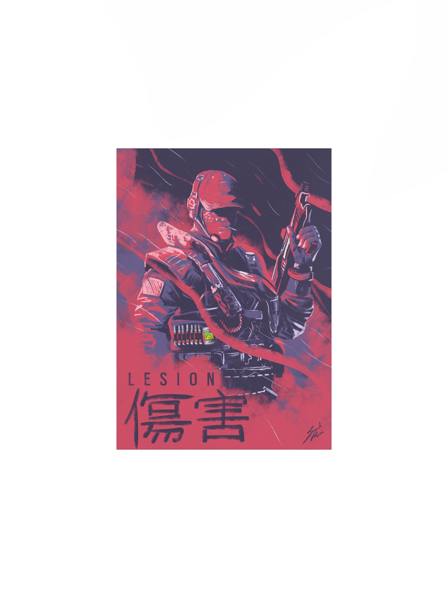 Lesion - Digital Illustration product image (1)