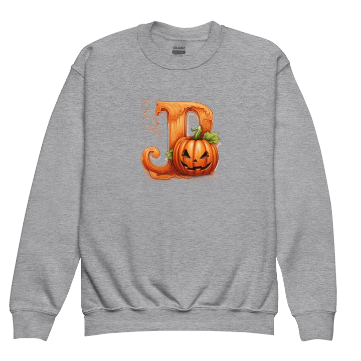 Cute Halloween Monogram Letter J Sweatshirt product image (3)