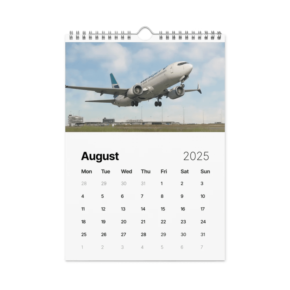 2025 Wall Calendar! Best Of: Flight Sim Screenshots! product image (4)