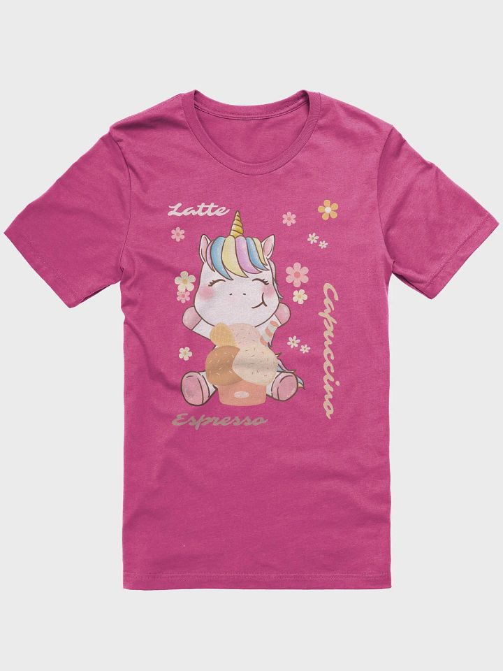 Rainbow Unicorn Coffee Ice Cream T-Shirt product image (1)