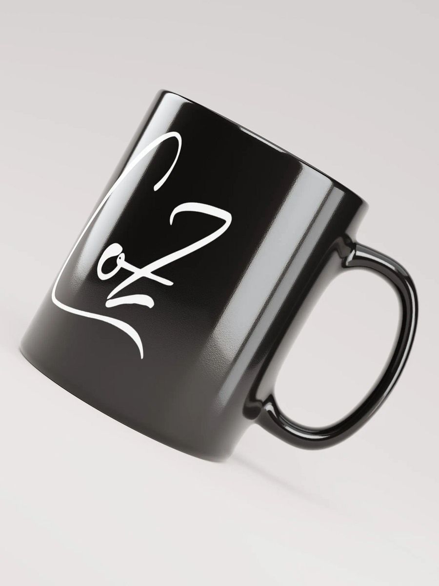 Stay CoZ Black Glossy Coffee Mug product image (3)