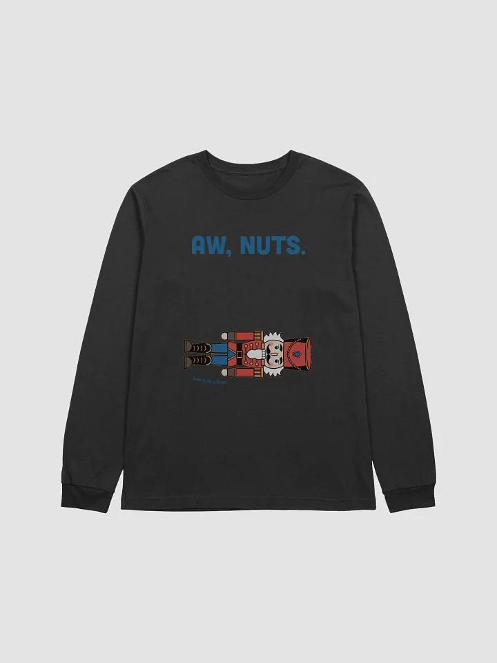 Holiday - Aw, Nuts. Nutcracker on Bella+Canvas Supersoft Long Sleeve product image (2)
